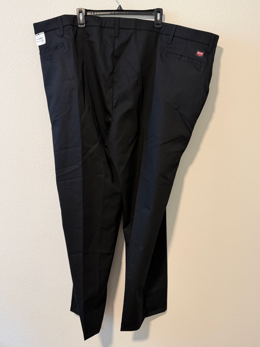 Men's WrinkleFree Regular Fit Twill Blend Work Pants - Picture 2 of 6